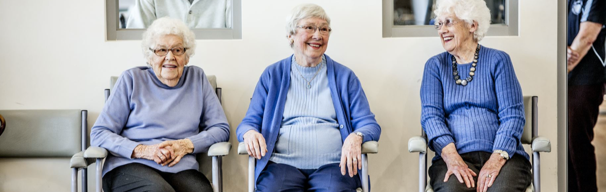 Three lovely patients who may have individual needs